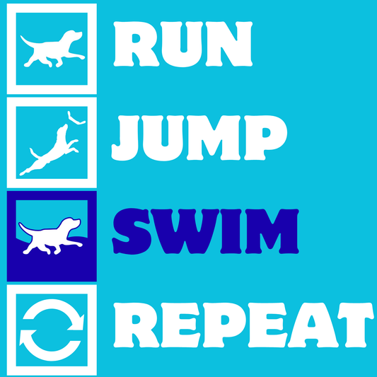 Run, Jump Swim Graphic T-Shirt