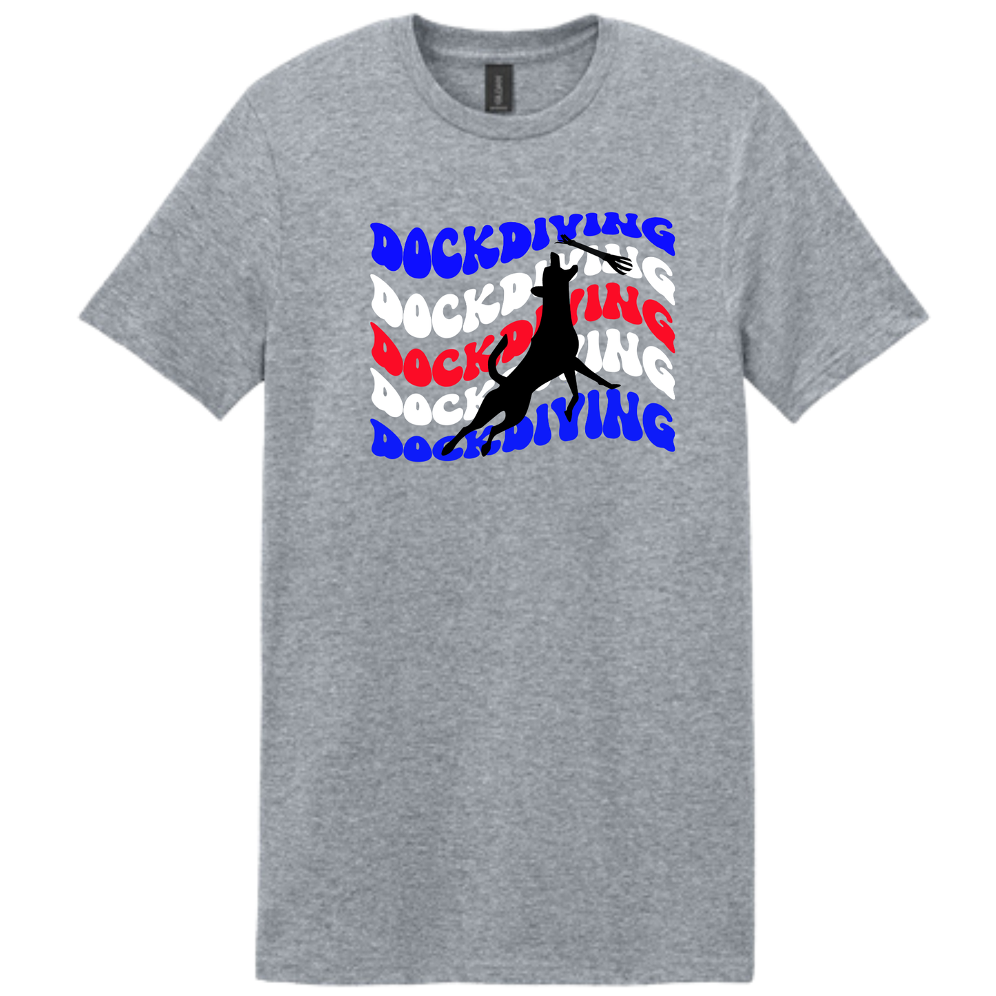 Gradient Dock Diving Graphic T-Shirt