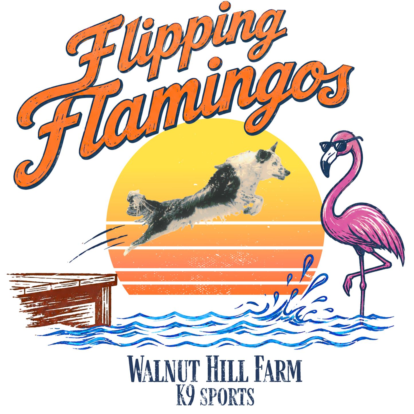 Event: Flipping Flamingos Graphic Tank Top