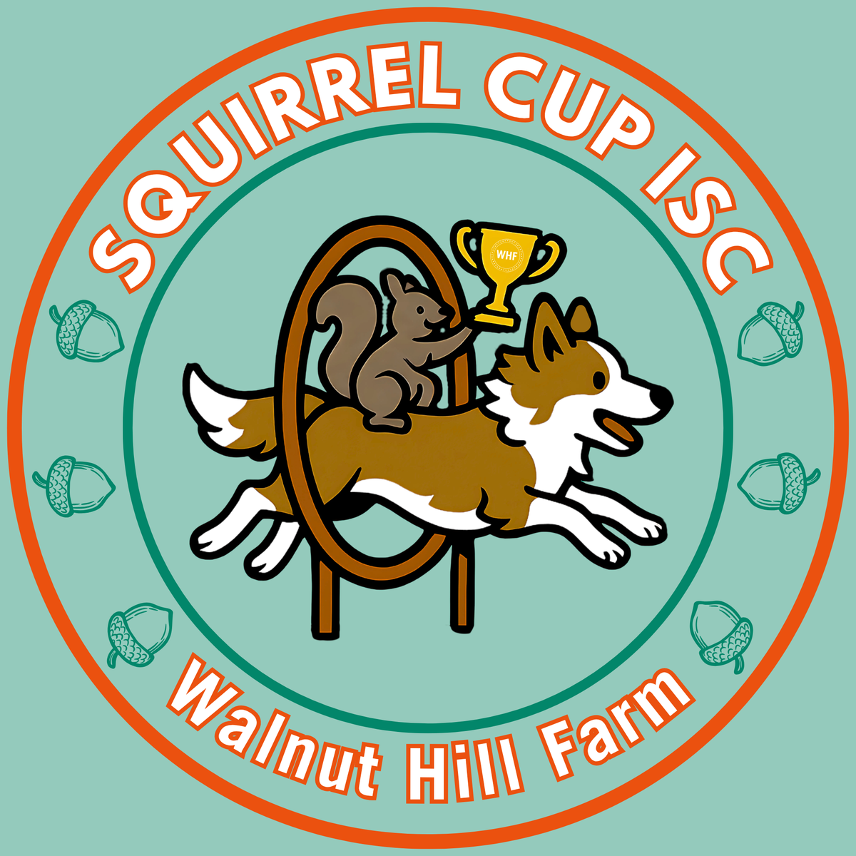 Event: The Squirrel Cup 2026 T-Shirt | Walnut Hill Farm Agility
