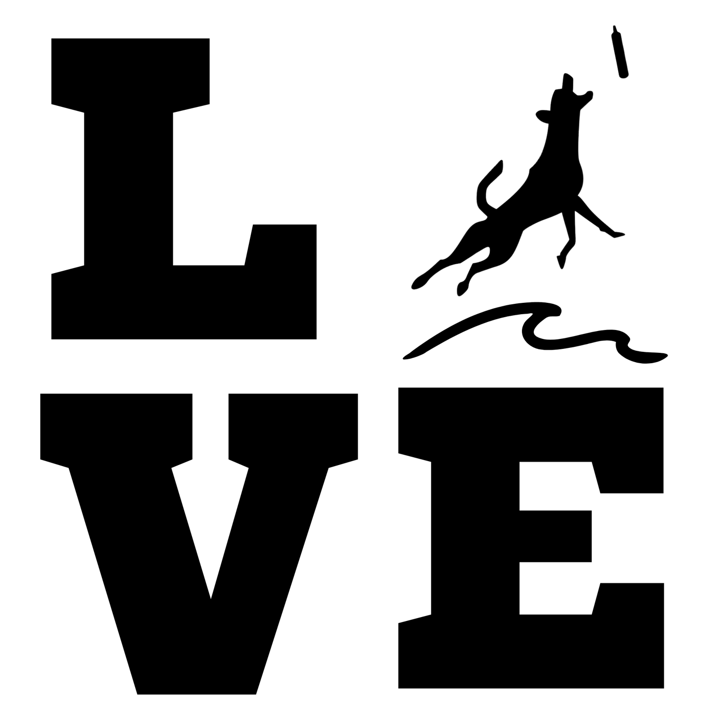 LOVE Dock Diving Graphic T-Shirt