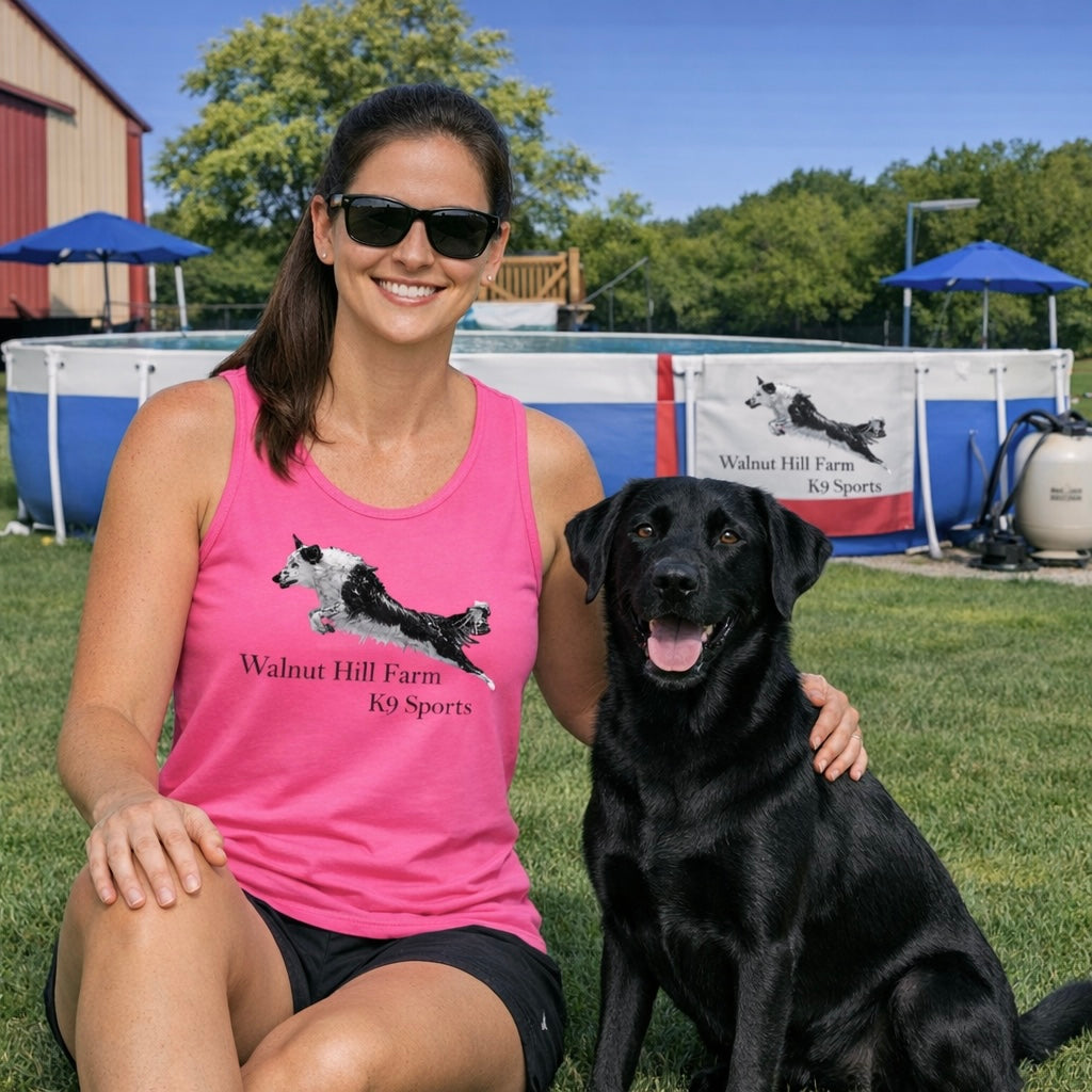 Walnut Hill Farm K-9 Sports logo tank