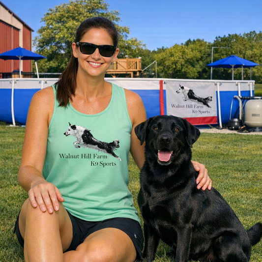 Walnut Hill Farm K-9 Sports logo tank